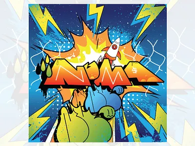 Throwie abstract branding design digital design graffiti graphic design illstration design illustration logo pixelazord vector vector design
