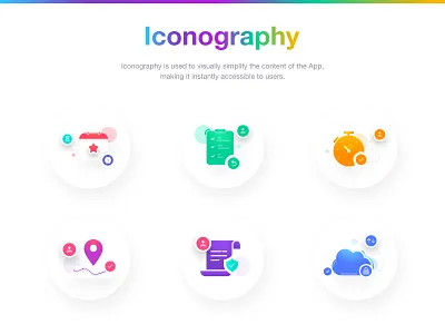 Empty State Icons set design flat iconset illustration minimal ui ux vecto vector