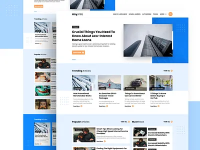 Blog Website article article website blog blog website concept dailyui minimal ui ux website design website ui