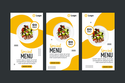 Restaurant Menu Design Collection art autumn background banner bat black spider design flyer illustration logo restaurant template ui