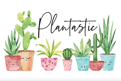 Plant Lady Illustrations character design design graphic design graphics illustration illustrator painting print typography vector watercolour