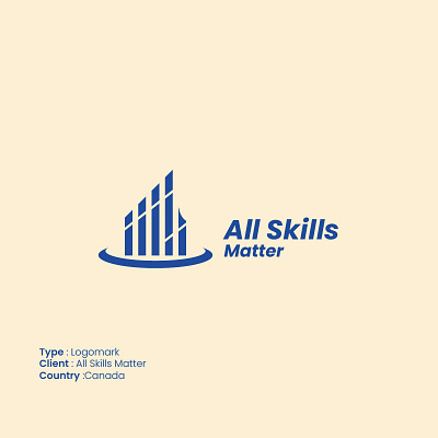 Logo All Skills Matter design illustration logo vector