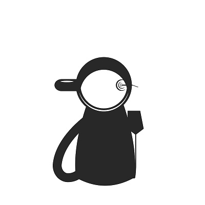 Cap of tea with teabag artwork black and white branding cup of tea food illustration graphic design hot drink illustration logo logo design minimal negative space shadow shape tea tea bag teabag top view vector