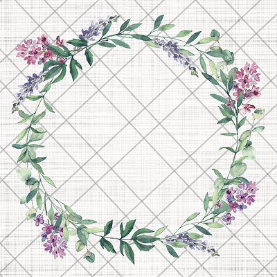 Coast to Country - Wreath design illustration illustrator logo pattern print watercolour wreath