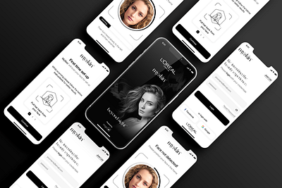 Cosmetics Mobile app design design mobile app design ui ux