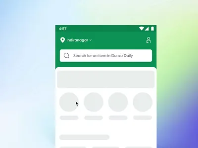 Dunzo Daily - Instant Delivery app delivery dunzo dunzo daily food instamart instant instant delivery swiggy ui ui design uiux ux