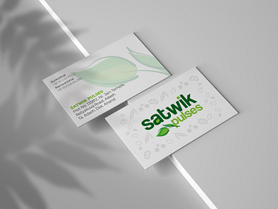 Satwik Pulses Business Card Design 3d adobe advertising agency behance branding branding agency design designer graphic design illustrator lettering logo logo design logo design inspiration logo shift logo types logos ui vector vector art