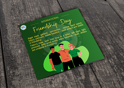 Friendship Poster animation branding businesscard design friendship graphic design graphicdesign illustration illustrator logo motion graphics photoshop poster typography visual