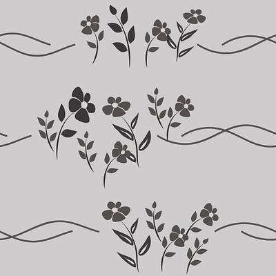 beautiful seamless pattern for background abstract art background beautiful branch cut leaf decoration design fashion flower graphic design illustration line monochrome paper print silhouette vector wallpaper wave