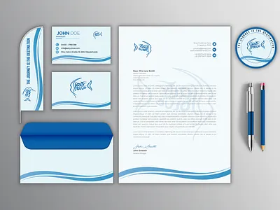 Business Stationery typography