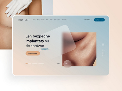 POLYTECH®: Website art direction augmentation clean clinic inspiration landing page lifestyle medical care minimal plastic surgery ui ux webdesign website