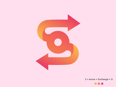 S + exchange + O + arrow a b c d f e g h j i k l m arrow best logo designer in dribbble branding creative ecommerce forward illustration letter logo logo logos modern logo designer money n o p q r s t u v w x y z next paymnet popular logo software unique vector