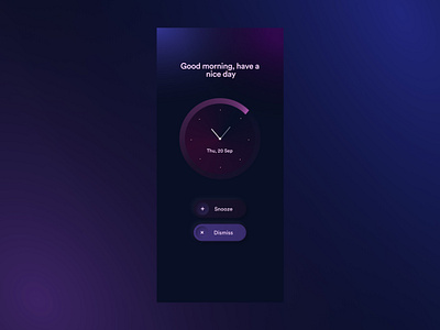 alarm dark mode alarm angular darkmode gradient neumorphism