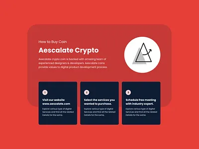 Crypto Currency | How to Buy Coin | UI UX | Widget | Web Design blockchain branding coin crypto design flat design illustration minimal ui ux