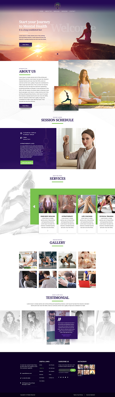 Mental Health branding brandmanagement design graphic design ui