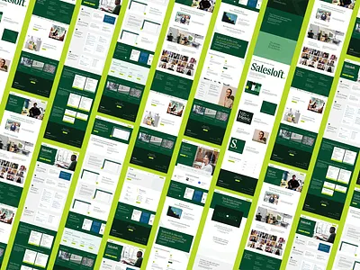 Salesloft Website b2b b2b branding brand agency brand identity branding design focus lab identity identity design sales salesloft verbal identity website design