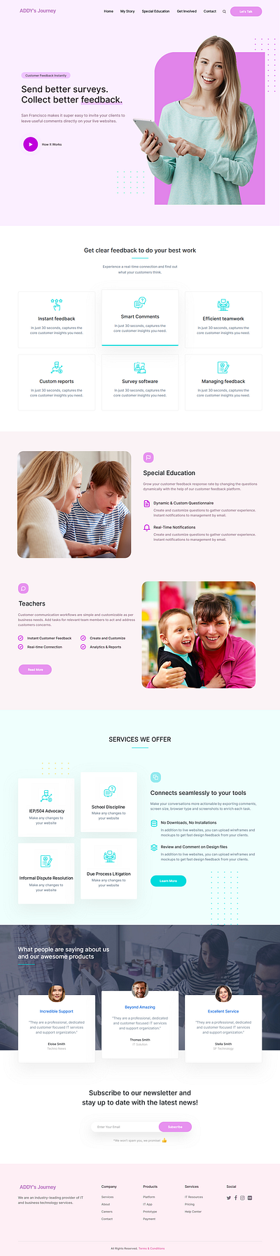 ADDY's Journey branding brandmanagement design graphic design ui