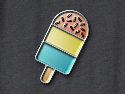 Enamel Pin Badge Lolly badge badges cream enamel enamel pin enamel pin badges ice ice cream lollies lolly pin pins