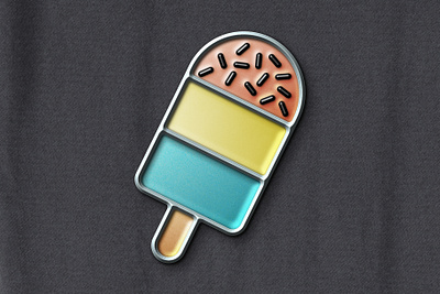 Enamel Pin Badge Lolly badge badges cream enamel enamel pin enamel pin badges ice ice cream lollies lolly pin pins