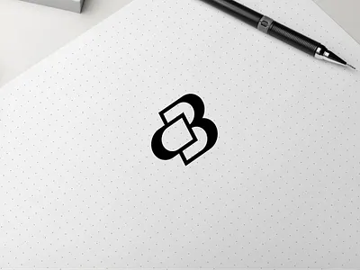 BD MONOGRAM CONCEPT LOGO app branding design icon illustration logo typography vector