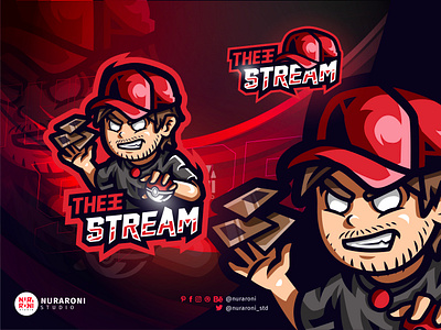 THE EE Stream - Pokemon and Cards Mascot Logo 3d animation branding cards cartoon character design esport graphic design illustration logo mascot motion graphics pokemon ui vector yugioh