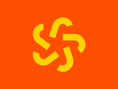 Star Logo brand branding digital education geometric geometry icon identity industrial lines logo mark media minimal movement rotation shape simple star symbol