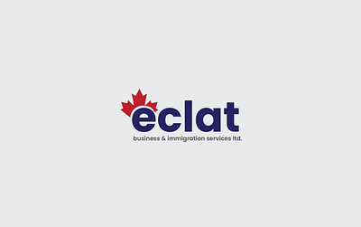 Eclat Canada Logo 3d adobe photoshop animation app branding desigend design graphic design icon illustration illustrator logo logo design motion graphics ui ux vector web design