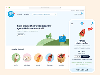 Hjem-IS ecommerce