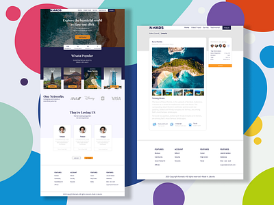 BWA FWD Travel Nomads app branding design graphic design icon logo ui uidesigner ux web website