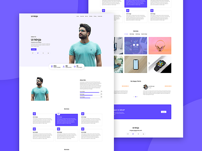 Resume Landing Page