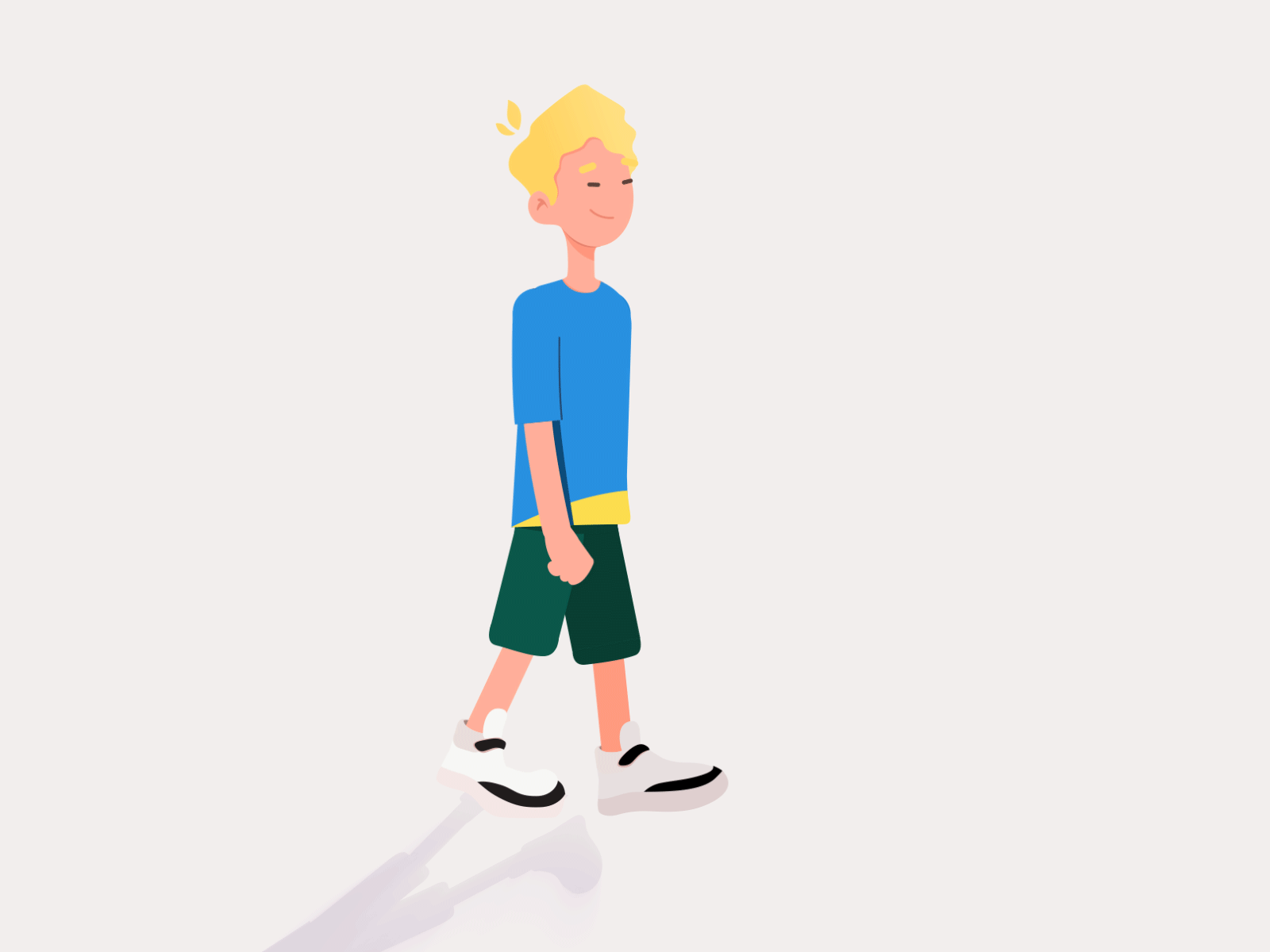 Walk the walk! aftereffects animation character characteranimation characterdesign rigging walk walkcycle