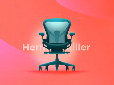 Agendrix — Once Upon a Chair 🪑 affinity agendrix blog chair comfort employee furniture gradient happiness illustration office vector work