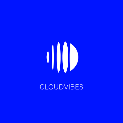 CloudVibes ID graphicdesign identity logo vector