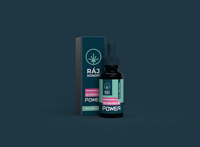 Ráj Konopí | Branding 3d brand branding design illustration logo minimal mockup print