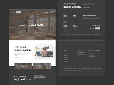Minimal Building Materials Website branding building construction design materials minim minimal mockup ui ux web design website