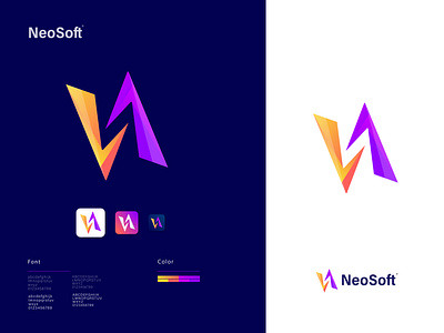 NeoSoft branding design dribbble popular graphic design letter n logo logo logo design logo designer mehejar mehejar designs minimal logo design modern logo n logo n s logo popular popular n logo power logo