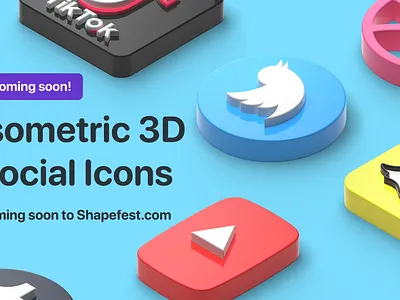 Coming soon... Part 2 3d branding cinema 4d cinema4d design download free freebie icons illustration logo sketch ui
