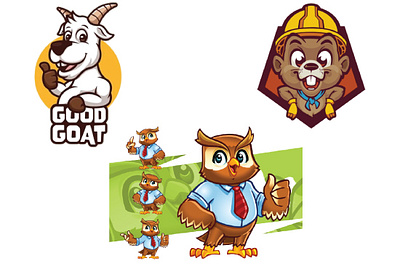 mascot logo animal logo illustration logo mascot