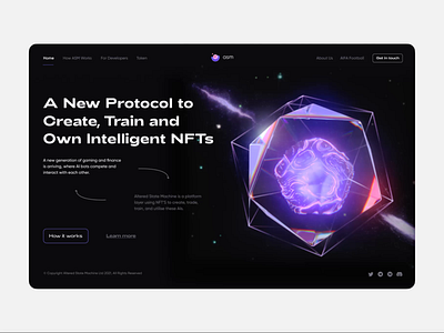 Altered State Machine blockchain landing page crypto agency crypto game crypto landing page crypto ui crypto web ui cryptocurrency website defi landing page nft landing page token landing page web3 gaming landing page web3 landing page web3 website
