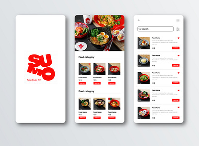 Food app concept app asian app branding design design concept food food app graphic design icon illustration logo mobile mobile app mobile design onboarding onboarding design ui userintefrace ux ux ui