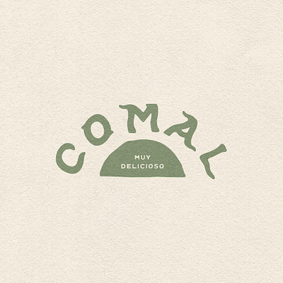 Comal / Muy Delicioso branding design dope drawing hand drawn illustration logo typography vector