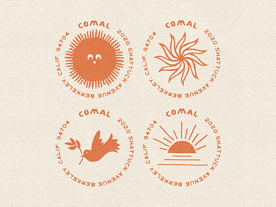 Comal / Pocket Tee Options branding design dope drawing hand drawn illustration logo typography vector