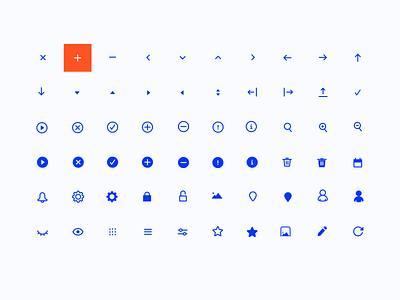Icon Library app dashboard icons library ui