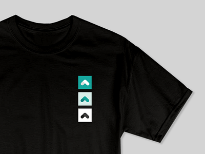 Upstart T-shirt black brand system branding design event geometric graphic design pattern shirt swag teal tshirt upstart