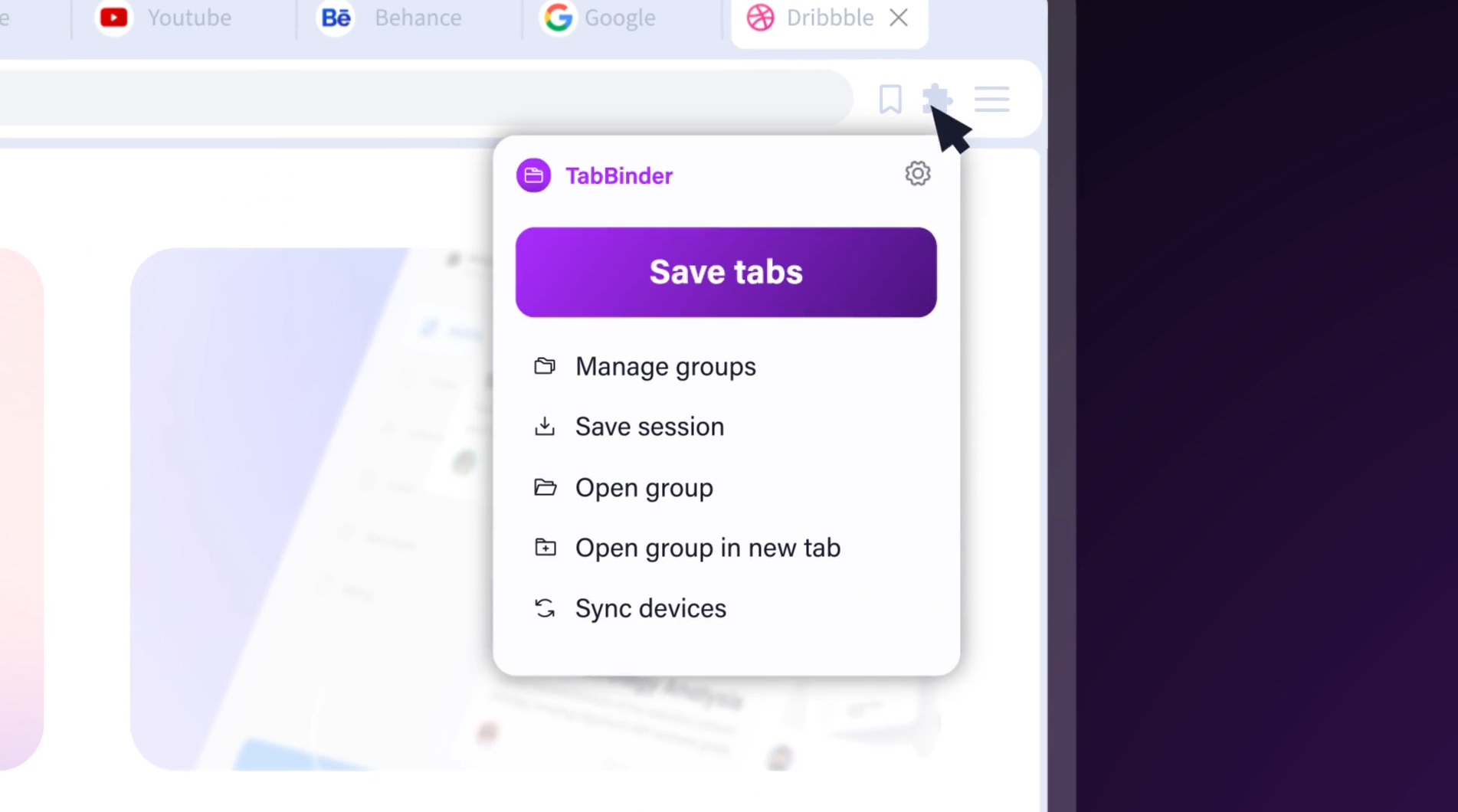 TabBinder - Demo video concept 2d animation after effects animation demo video interface motion design motion graphics product demo saas saas video ui ui animation ui interaction