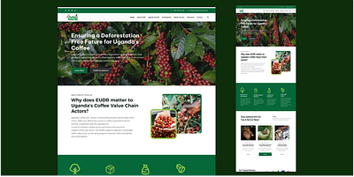 Coffee 4 Tomorrow Website Design design figma ui website