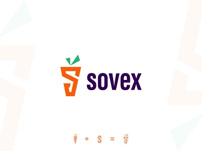 S Letter + Carrot best logo design brand brand identity branding branding agency carrot gradient logo icon letter s logo logo design logo folio logo trends 2021 modern logo modern minimalist logo monogram logo s carrot logo s logo s mark vegetable
