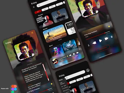 I Designed An Application To Play Songs designer ui
