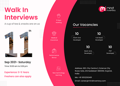 Walk In Interviews design design jobs developer jobs hiring jobs job opportunity walkin