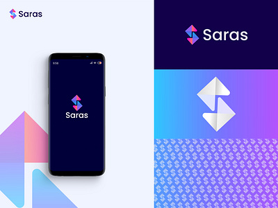 Saras Modern Logo, Letter S, Logo Design brand identity branding colorful logo creative logo document logo gradient logo helping logo icon logo intelligence platform letter s logo design logo design ideas logo designer logo maker logoinspiration modern logo s letter logo saras logo symbol